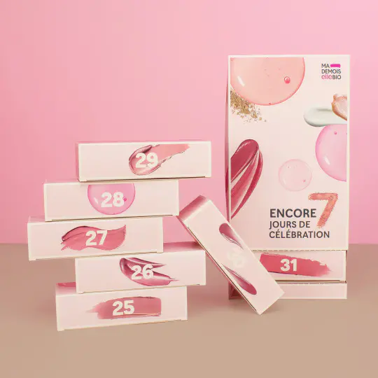 calendrier de l'après beauté mademoiselle bio