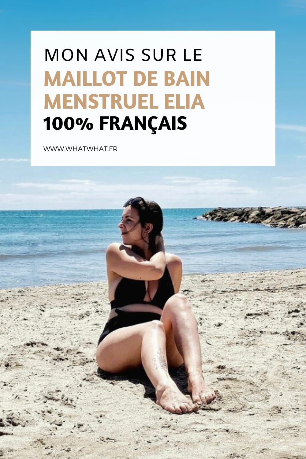 Mon avis sur le maillot de bain menstruel Elia made in France