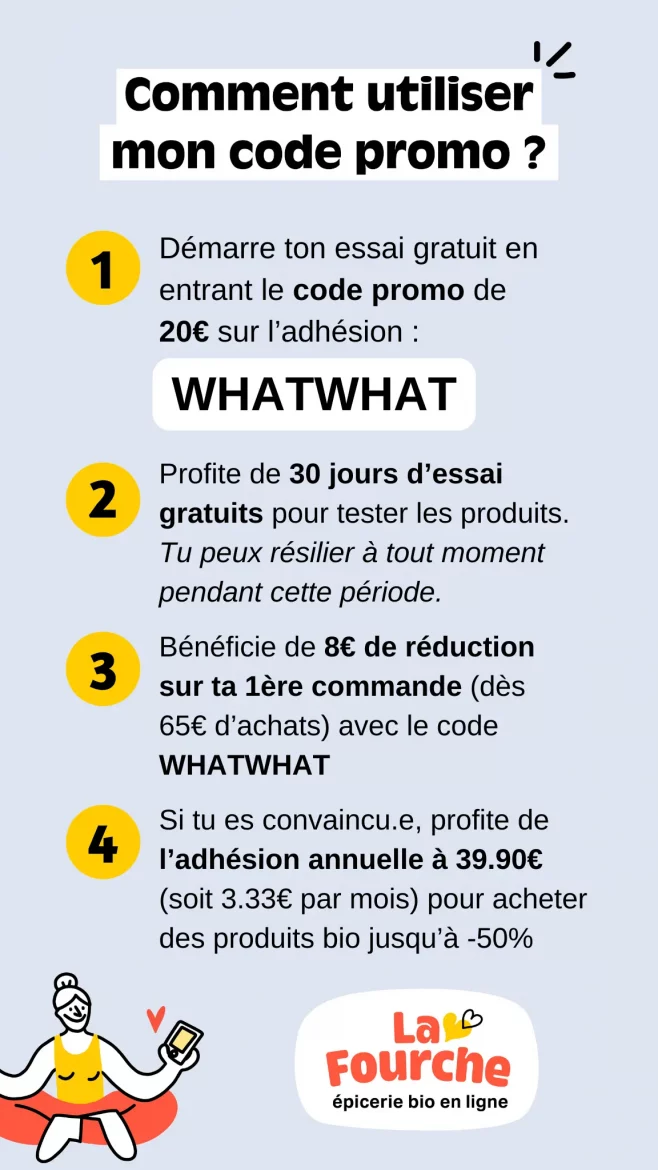 code promo la fourche