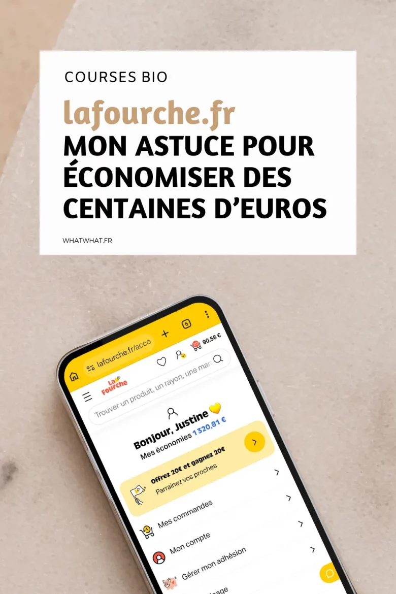 La Fourche mon astuce pour économiser des centaines d'euros sur mes courses bio
